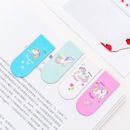 Cute Unicorn Magnet Bookmark Cartoon Book Marker School Office Supplies 3pcs Set