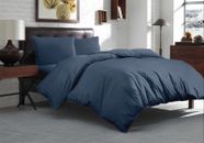 New Hotel Quality Bed Linen Set - Fitted Sheet with Complimentary Pillowcases