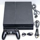 Sony PlayStation 4 PS4 1TB Console + Cords + Controller - CUH-1202B - Tested 