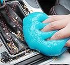 Wolpin Car Interior AC Vent Dashboard Cleaning Gel Dust Dirt Cleaner for Car Interior Multipurpose Slime PC Laptop Keyboard Electronic Gadgets Universal Soft Jelly (200 gm)
