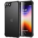 ESR for iPhone SE (2022) Case, iPhone SE (2020) Case, iPhone 8 Case, Military-Grade Protection, Shock-Absorbing Corners, Yellowing Resistant, Air Armor Phone Cover for iPhone SE 3/2, Black