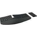 Microsoft Sculpt Ergonomic Wireless Keyboard w/ Num Pad - ergonomic, microsoft wireless mouse and keyboard with bluetooth(English)