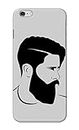 PRINTFIDAA Man Silhoutte Hipster Style Printed Designer Hard Back Case for Apple iPhone 6 (4.7") / iPhone 6S (4.7") Back Cover -(S) CHA1007