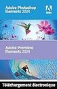 Adobe Photoshop Elements 2024 & Adobe Premiere Elements 2024 | 1 appareil | 1 Usager | PC | Code d'activation -envoi par email
