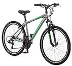 Schwinn GTX 1.0 Comfort Adult Hybrid Bike for Men and Women, Dual Sport Bicycle, 700c Wheels, 18-Inch Step-Over Aluminum Frame, 21-Speed Twist Shifters, Alloy Linear Pull Brakes, Grey