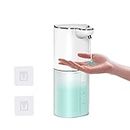 Automatic Soap Dispenser, Dalugo 400ml Rechargeable Touchless Soap Dispenser Wall Mounted with 4 Adjustable Levels, IPX5 Waterproof Liquid Soap Dispenser for Kitchen and Bathroom