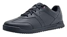 Shoes for Crews Men's Freestyle II Slip, Food Service, Water Resistant Work Sneakers, 7 Medium, Black, 11 Wide