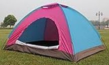 ViberDeal 2 Person Waterproof Polyester Outdoor Camping Tent for Hiking 1 Pcs Multi-Color
