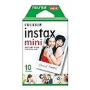 instax 16386004 Fujifilm - Films Mini - Blanc - 86 x 54 mm - Monopack 10 Films