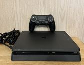 Sony PlayStation 4 Slim PS4 1TB CUH-2215B w/ Power Cords and Controller 11.00