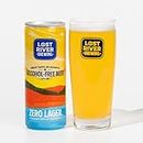 LOST RIVER BREWING - Zero Lager - Alcohol-Free Beer | Great Taste, No Regrets (Pack of 6) 250 ml