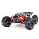 ARRMA RC Truck 1/8 KRATON 6S V5 4WD BLX Speed Monster RC Truck with Spektrum Firma RTR (Transmitter and Receiver Included, Batteries and Charger Required), Red, ARA8608V5T1