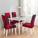 Stretch Chair Slipcovers Dining Room Elastic Chair Covers Universal 1/2/4/6 Pcs