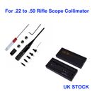 Red Dot Laser Bore Sighter Kit for .22 To .50 Caliber Rifle Scope Gun Collimator