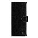32nd Book Wallet PU Leather Flip Case Cover For Alcatel Pixi 4 (4.0), Design With Card Slot and Magnetic Closure - Black