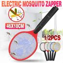 1/2 PCS Electronic Bug Zappers Racket Mosquito Fly Swatter Insect Killer Battery