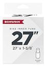 Schwinn Replacement Bike Tube Schrader Valve, Standard, 27-Inch x 1-3/8-Inch