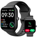 2024 Smart Watch For Men/Women, Waterproof Smartwatch Bluetooth iPhone Samsung