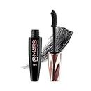MARS Fabulash Volumising Mascara | Up to 18 Hours Stay | Waterproof with Intense Jet Black Color (12ml)