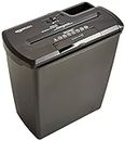 amazon basics 8-Sheet Strip Cut Paper With CD and Credit Card Shredder With 12 Liter Waste Basket Capacity