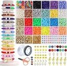 SNAPTRON 4000 DIY Bracelet Making Kit for Girls -Bracelet Kit for Girls| DIY Art & Crafts for Kids| Birthday Gift for Girls Toys Age 5 6 7 8 9 10 Years Old/DIY kit for Kids/Activity Kits for Girls