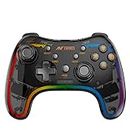 Ant Esports GP310R Wireless Game-Pad with Neon RGB, Support PS4, PS3, Xbox360 Gaming Console, PC, Android tv Set, Android Media Box, D-Input & X-Input Mode for Windows System