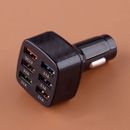 6 USB Port Fast Car Charger Adapter Fit For iPhone Android Mobile Cell Phone A4