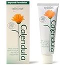 Nelsons Calendula Cream (50ml), Gentle Moisturiser For Face Hands Body, For Soothing and Hydrating Dry, Rough Skin, Non-Greasy, Paraben & Fragrance Free, Uses Calendula (Marigold) Plant Extracts