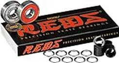 Bones Reds Bearings 8 pk w/Spacers & Washers Bundle