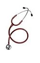 CardiacCheck Pediatric Stainless Steel Stethoscope, CADCHSTHOPD (Cherry Red)