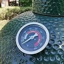 DOLAMOTY Upgrade Replacement Thermometer for Big Green Egg Grill with 3.3" Large Dial,Temperature Gauge for Big Green Egg Accessories 150-900°F with Waterproof and No-Fog Glass Lens