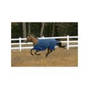 TuffRider 1200 D Comfy Medium Weight 200G Standard Neck Winter Horse Blanket, Palace Blue, 84-in