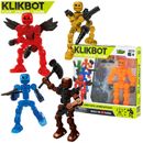 KLIKBOT Heroes, Villains & Guardians - by Stikbot - Stop Motion Action Toy