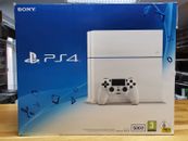Console - Sony PLAYSTATION 4 - White - 500GB (Boxed) Refurbished