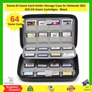 64 Game Card Holder Storage Case for Nintendo 3DS 2DS DS Game Cartridges NEW AU