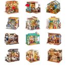 Rolife Doll house 1:24 DIY 3D Wooden Dollhouse Miniature Building Kit With LED