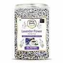 Online Quality Store Lavender Flower Tea -100g | Sun Dried Lavender Flowers Herbal Tea | Stress Relief| Iced Tea