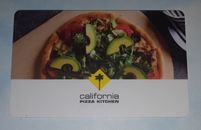 New CALIFORNIA PIZZA KITCHEN Gift Card Balance of $50.00 Physical Plastic Card