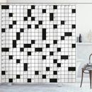 East Urban Home Word Search Puzzle Shower Curtain Set + Hooks Polyester | 75 H x 69 W in | Wayfair E6B7BC1E365C4C0691B57425E7EB025E