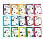 GrapplerTodd My First Set of Flash Cards Complete Combo Set (Pack of 15) | Fun & Easy Way of Early Learning Flash Cards for Children| Educational Toy for 6 Months to 6 Years Babies | Montessori Toys