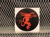 OFFICIAL FIREBALL WHISKY 4" ~ Sticker Sign Decal ~ Advertising