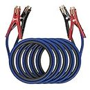 EXTRESPO Heavy Duty Jumper Cables - 4 Gauge 20 Feet 600Amp Automotive Booster Cables for Car Battery, for Car, SUV and Trucks, Jumper Cables Kit with Carry Bag, Gloves, Brushes (4Gauge × 20Ft)