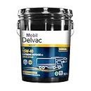 Mobil Delvac MX PLUS 15W-40 API CI-4 PLUS Multigrade Diesel Motor Oil (7.5L, Compatible with Truck)