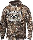 Drake Waterfowl Hoodie Embroidered Collegiate Max 5 with Ribbed Cuffs and Drawstring Hood (Max-5 - XLarge)