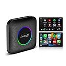 CarlinKit Android 13.0 TBox LED, CarPlay AI Box, Wireless CarPlay/Android Auto Adapter, QCM6225 Chip/8 Cores/8+128GB, Supports YouTube/Netflix/Tiktok, only Suitable for Factory Wired CarPlay Cars