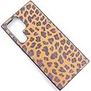 RUNGOS Leopard Print for Samsung S22 Ultra Case [3D Texture Feel Obvious] [Camera Protection] [10Ft Drop Tested] Slim Shockproof Case for Samsung Galaxy S22 Ultra Case, S 22 Ultra Phone 6.8 Inch 2022