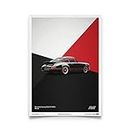 Automobilist | Porsche 911 RS - Black - Limited Poster | Standard Poster Size