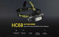 Nitecore HC68 2000 Lumens 202 Meter Beam Distance USB Rechargeable Head Torch