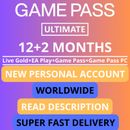 Xbox Game Pass Ultimate 12+1+1 (14) months GLOBAL READ DESCRIPTION