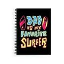 Eminent Prints Dad Is My Favorite Journal Diary Spiral Notebooks Wire Bound Memo Notepads Diary Notebooks Planner (Size- 8x6 Inches, Unruled)